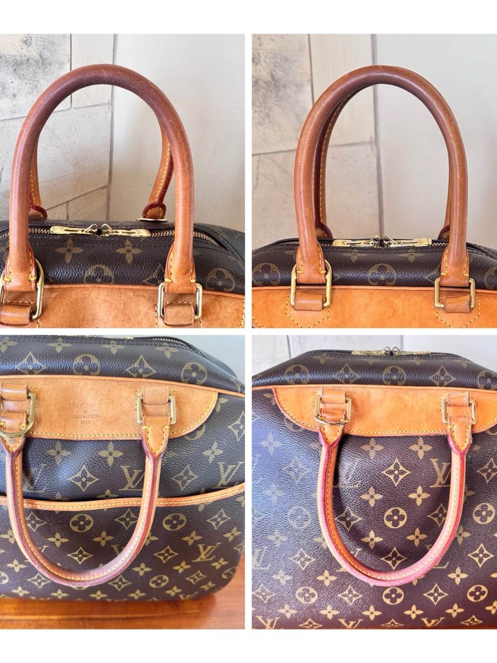 💙GORGEOUS💙LOUIS VUITTON DEAUVILLE HANDBAG - Picture 5 of 16
